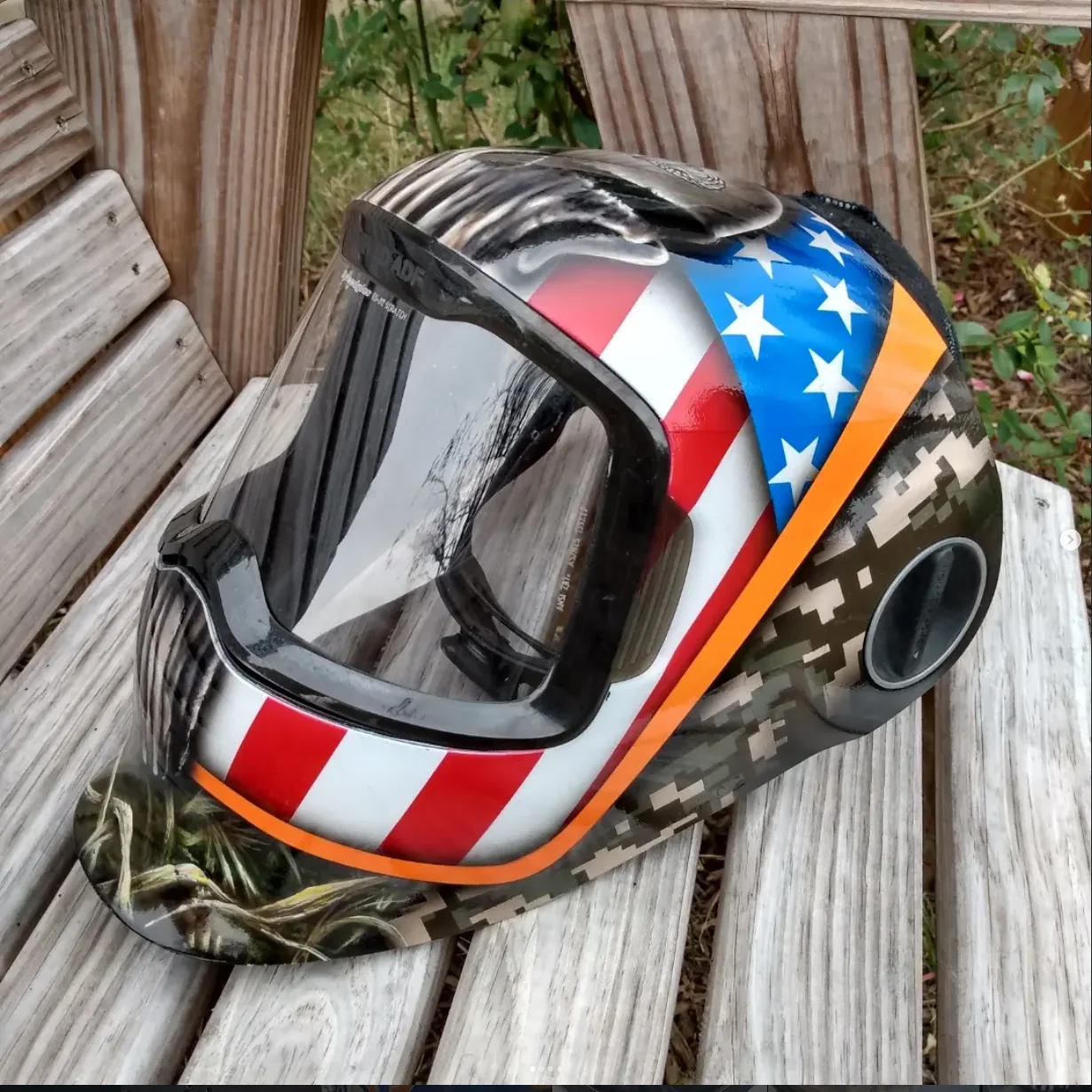 Punisher helmet