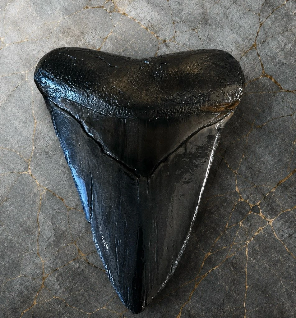 Midnight Meg black megalodon casting